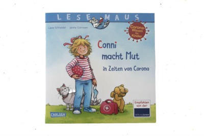 Liane Schneider and Janina Görissen: Conni macht Mut in Zeiten von Corona, Carlsen publishing company, 2020.