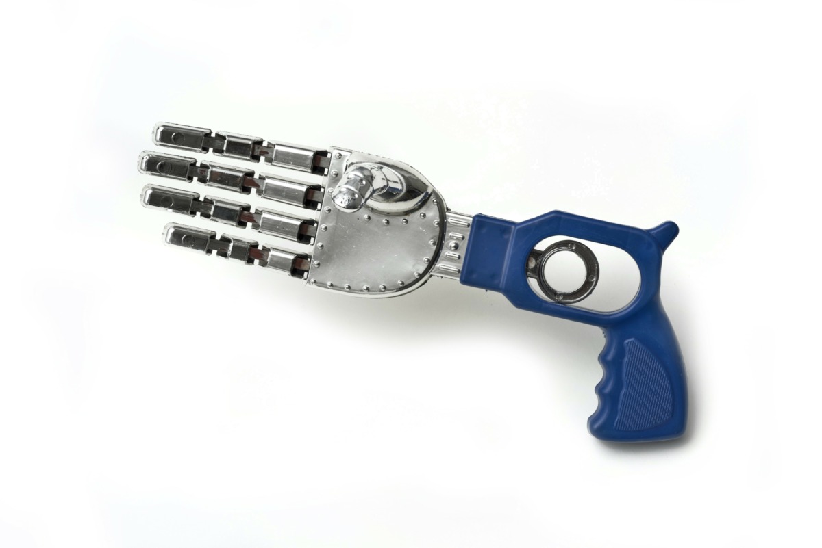 Practical joke device, grabber, 2010s.