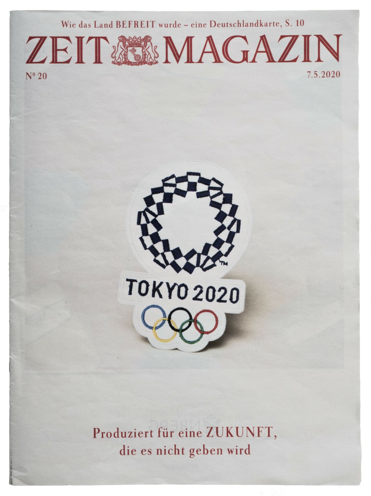 Zeit-magazine, 7. Mai 2020.