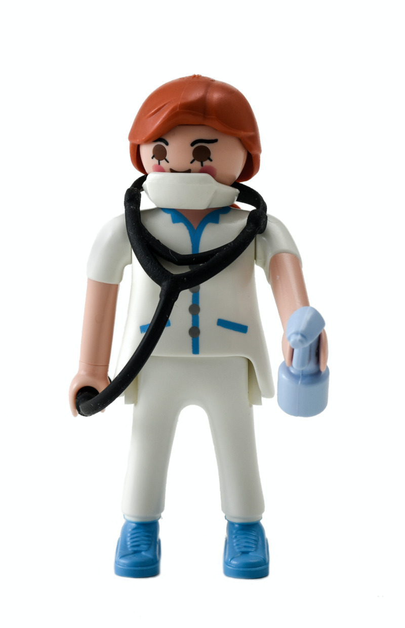 playmobil-nurse, "Everyday Heroes" special edition, Geobra Brandstätter Stiftung & Co KG, 2020