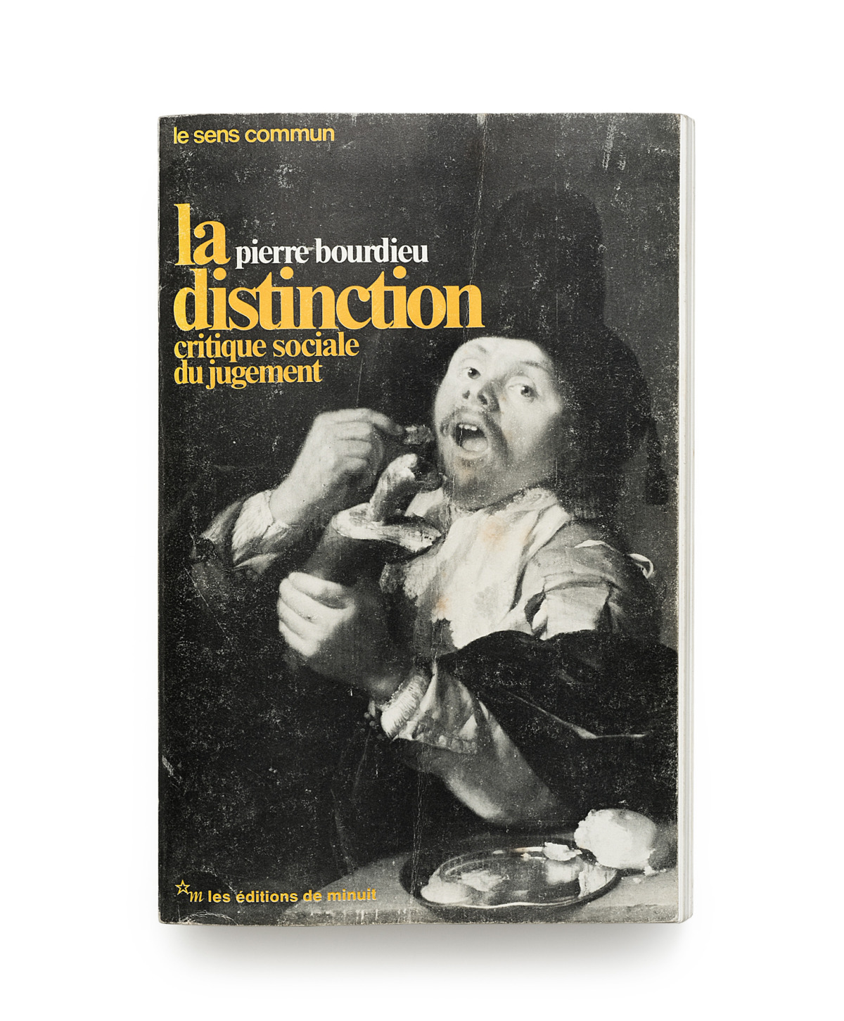 Original French edition of ‘La distinction, critique sociale du jugement’, Pierre Bourdieu, Les Éditions de Minuit, 1979