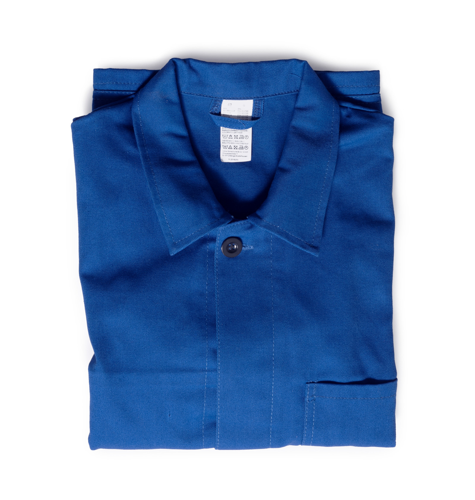 Worksman's blue jacket